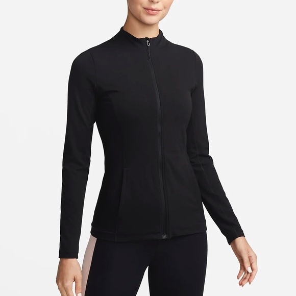 Nike Yoga Dri-FIT Luxe Full Zip Fitted Jacket - Picture 1 of 6